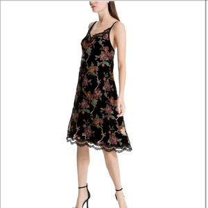MAX STUDIO NWT velvet slip dress